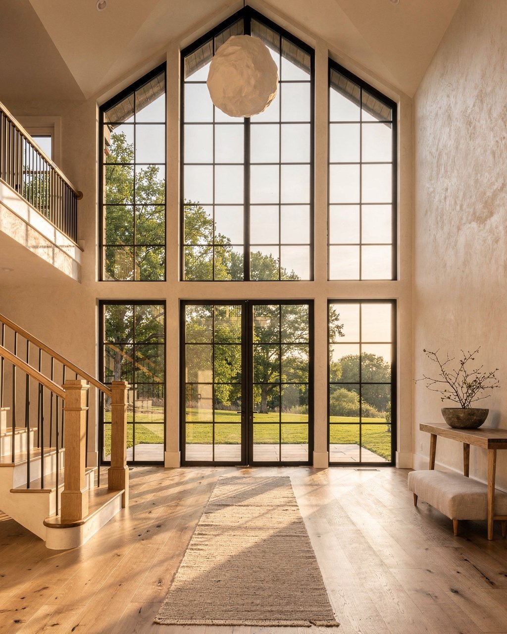 Grand foyer and stair — artist's concept